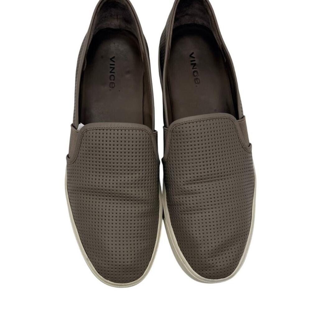 VINCE Woman's Loafers Gray Slip-On  Sneakers Size 10M